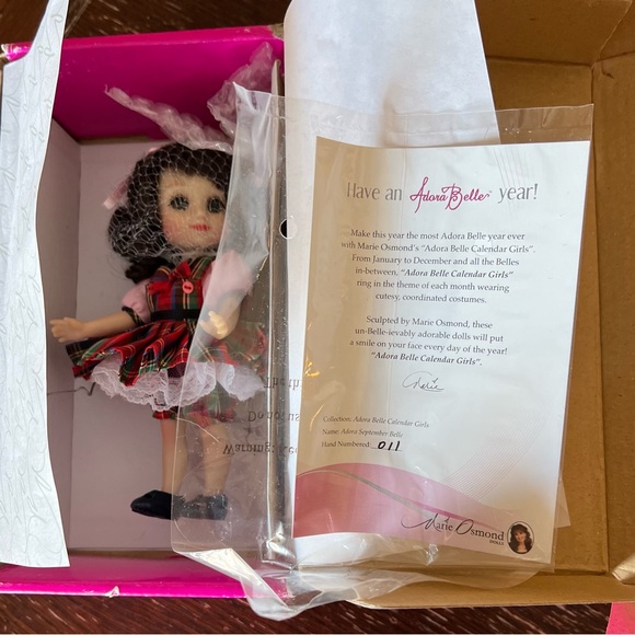 Marie Osmond Other - NEW, Marie Osmond September Calendar Adora Belle doll
